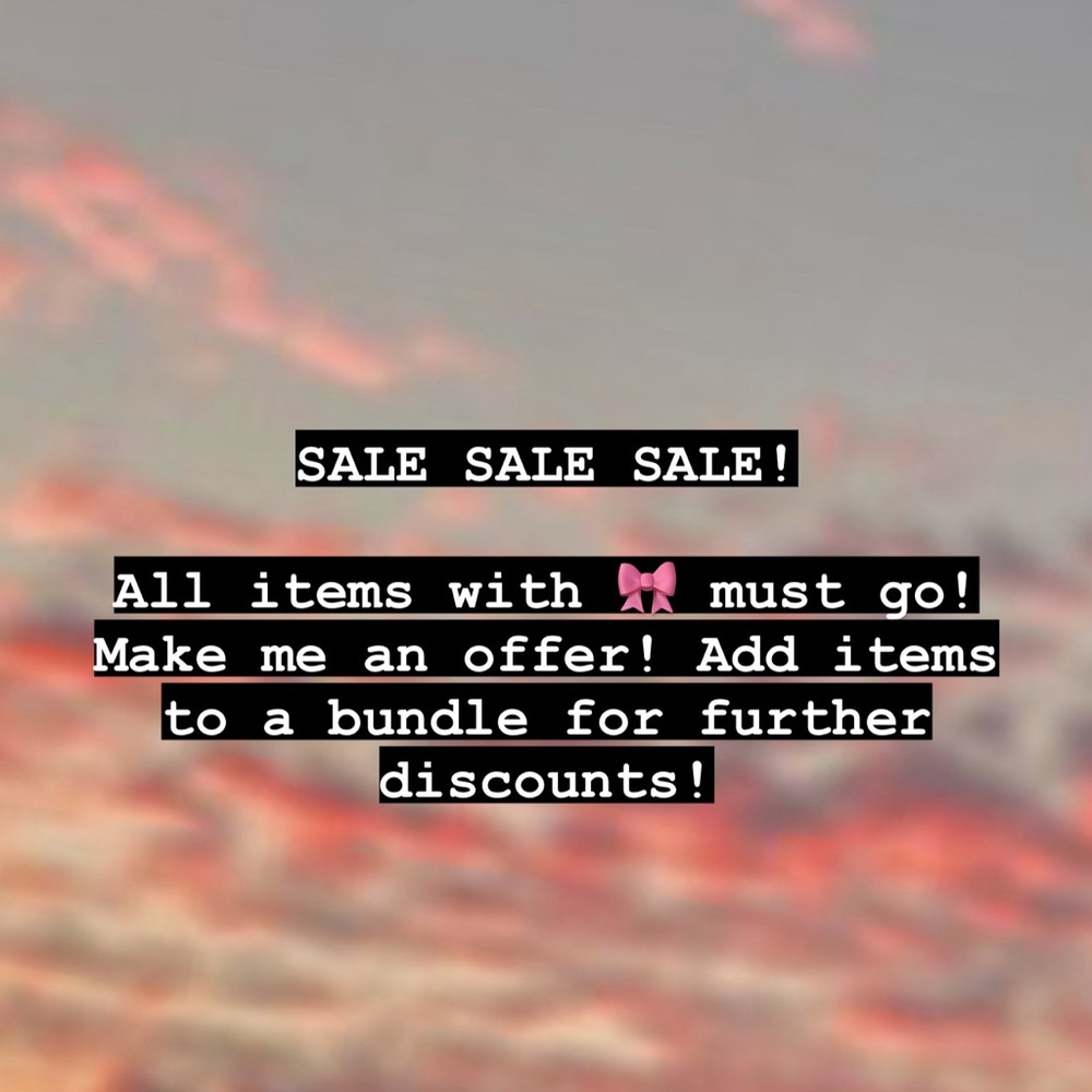 SALE SALE SALE!!!